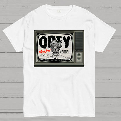 Mysterious World - Obey Geek T-Shirt