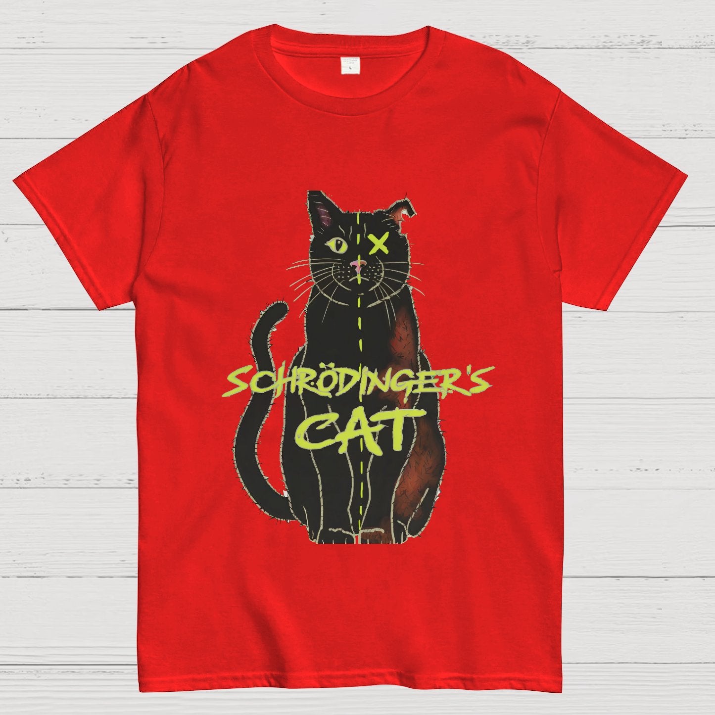 Schrödinger Cat Geeky T-Shirt
