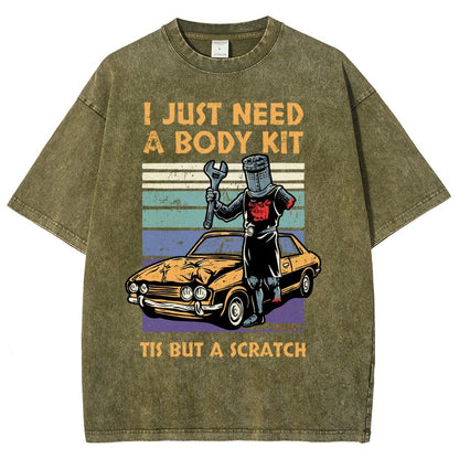 I Need A Body Kit Vintage Distressed T-shirt