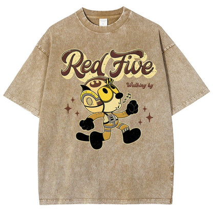 The Rebel Cat Vintage Distressed T-shirt