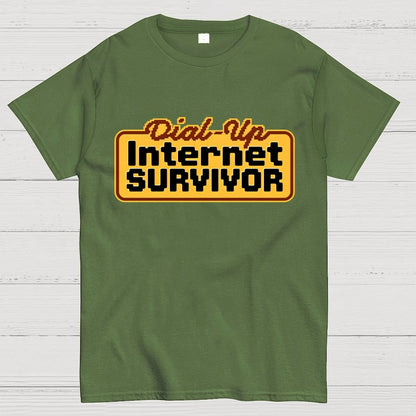 Dial-up Internet Survivor Geek T-Shirt