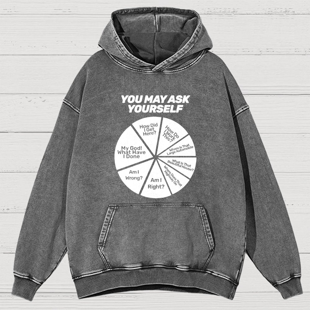 Techno Apocalypse Vintage Distressed Hoodie