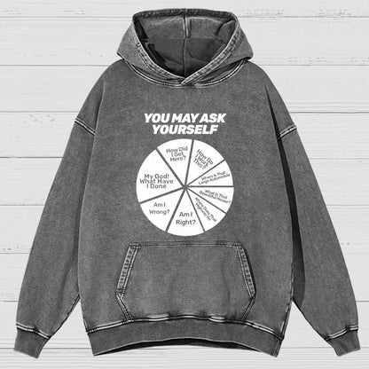 Techno Apocalypse Vintage Distressed Hoodie
