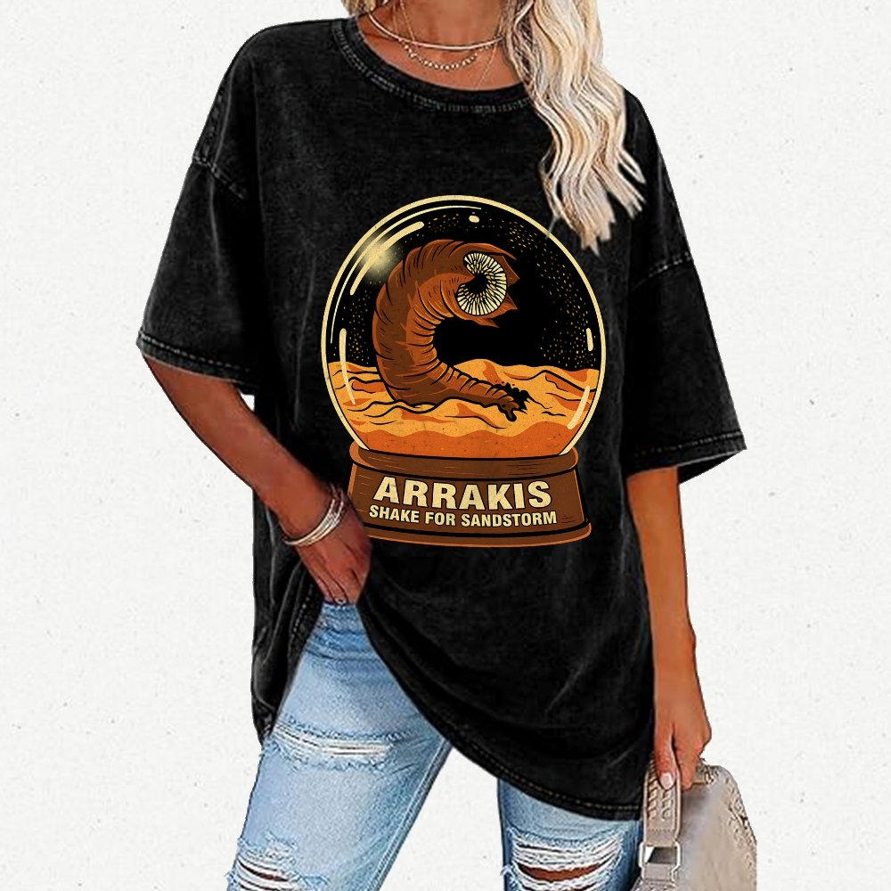 Spice Globe Souvenir Vintage Distressed T-shirt