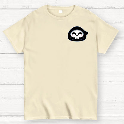 Right Behind You Halloween Front And Back Printing Geek T-Shirt