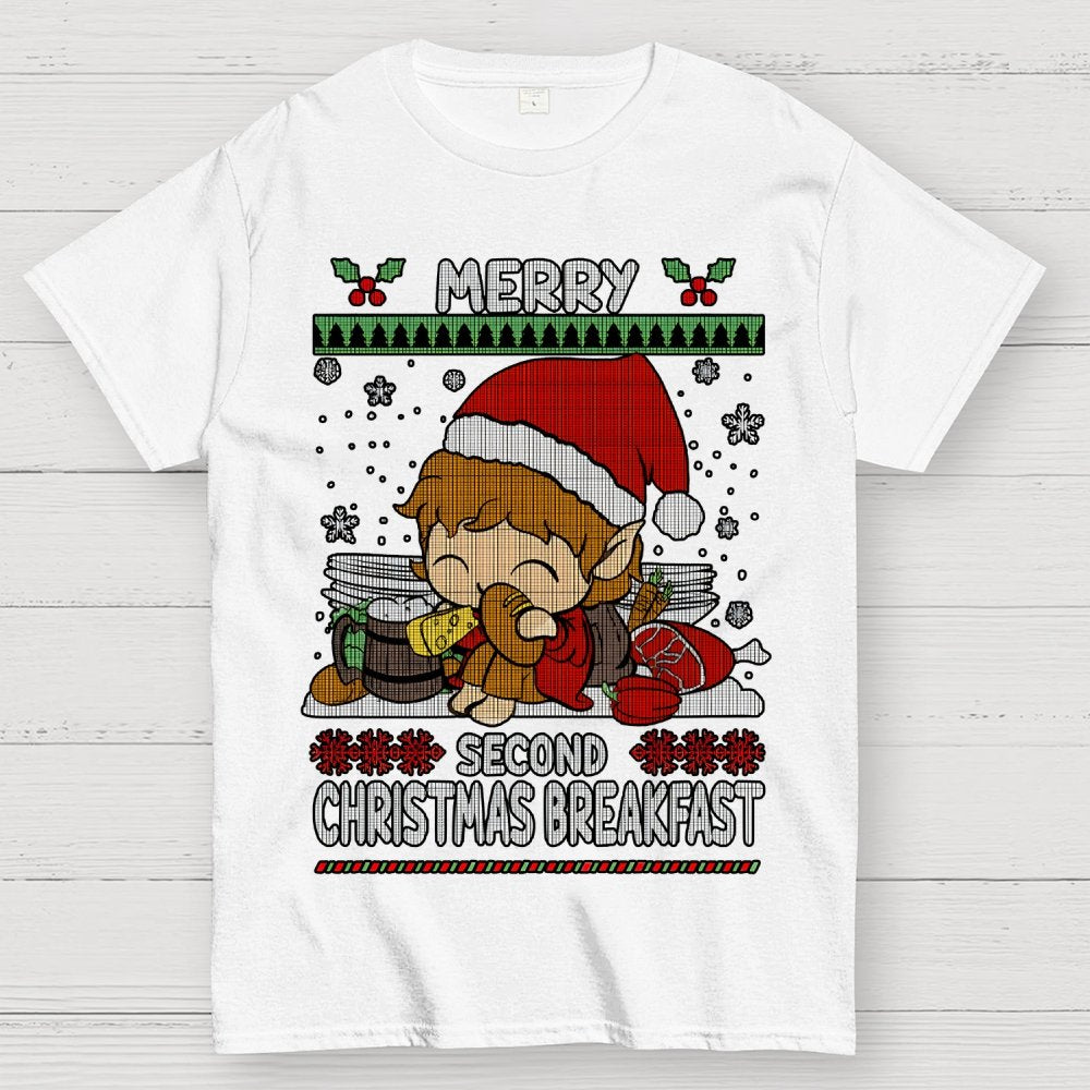 Extra Breakfast Christmas Geek T-Shirt