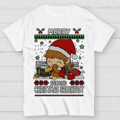 Extra Breakfast Christmas Geek T-Shirt