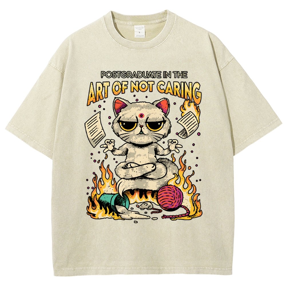 Art of Letting Go Vintage Distressed T-shirt