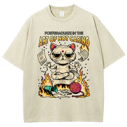 Art of Letting Go Vintage Distressed T-shirt