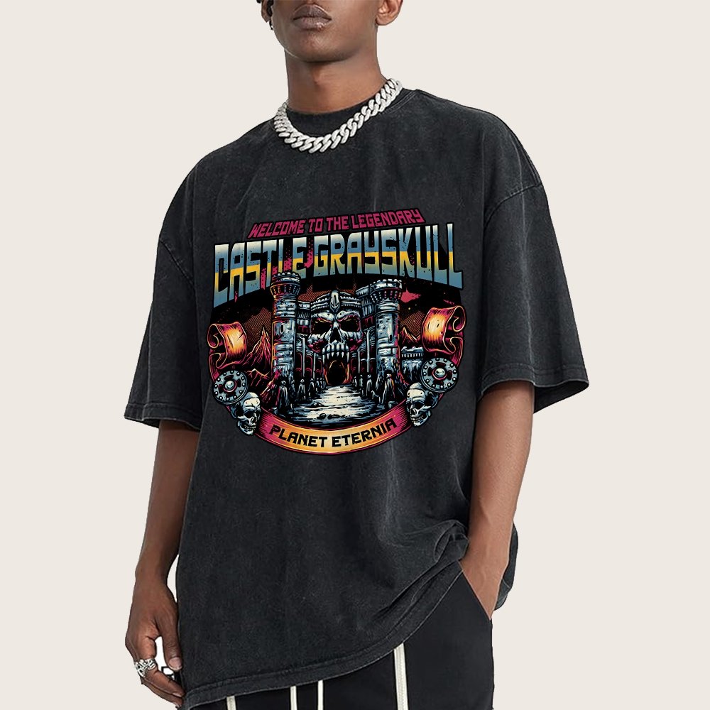 The Legendary Castle Vintage Distressed T-shirt