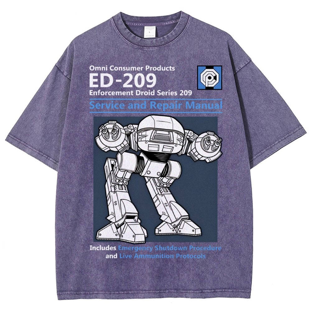 Robotic Unit Service and Repair Manual Vintage Distressed T-shirt