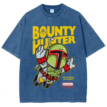 Super Hunter Vintage Distressed T-shirt
