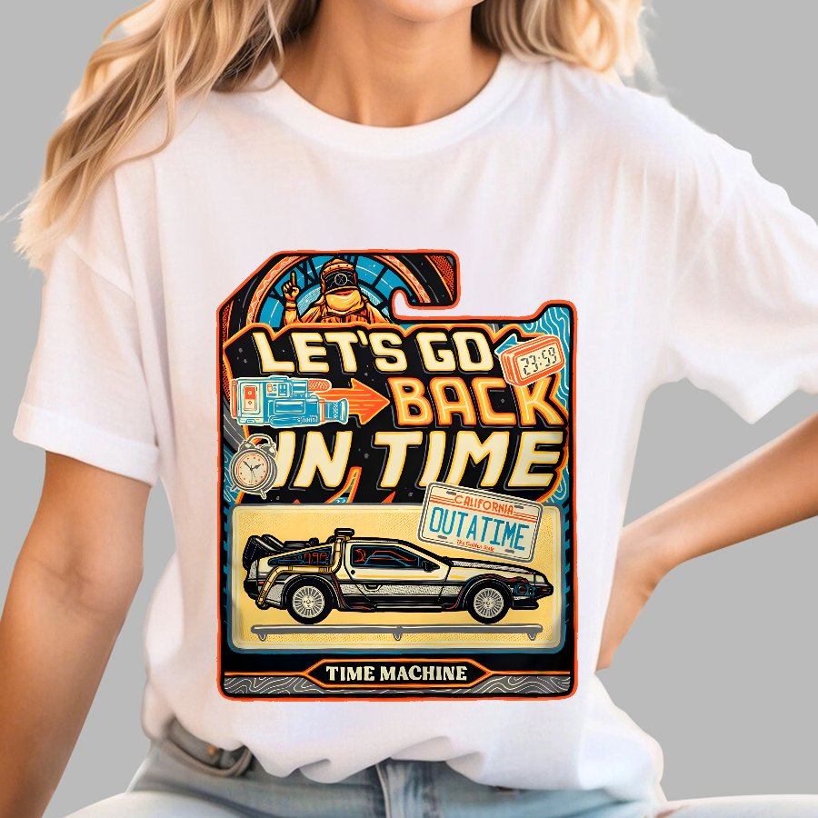 Time Machine Geek T-Shirt
