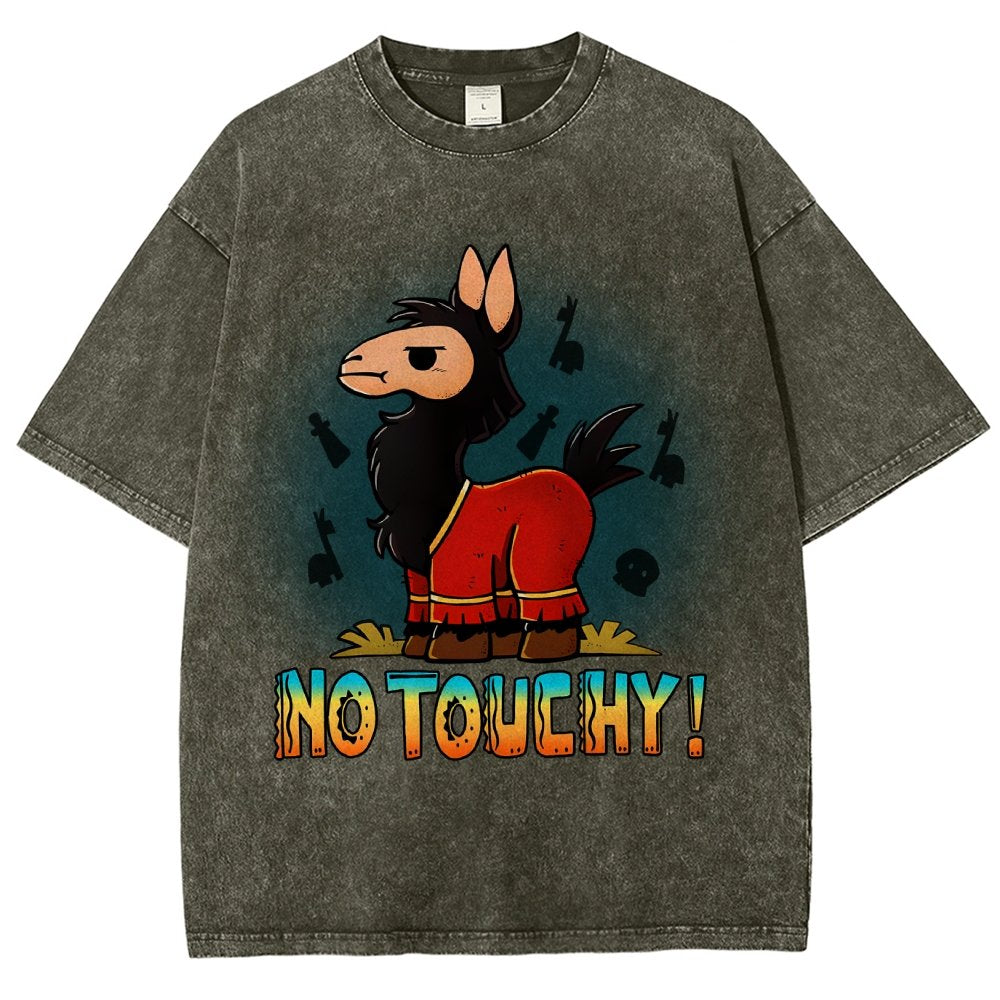 No Touchy! Vintage Distressed T-shirt