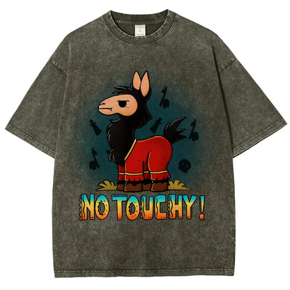 No Touchy! Vintage Distressed T-shirt
