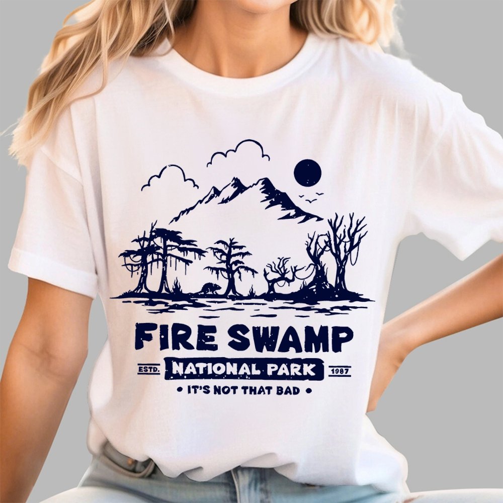 Mystic Swamp National Park Geek T-Shirt