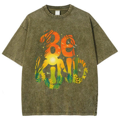 Be Kind Vintage Distressed T-shirt