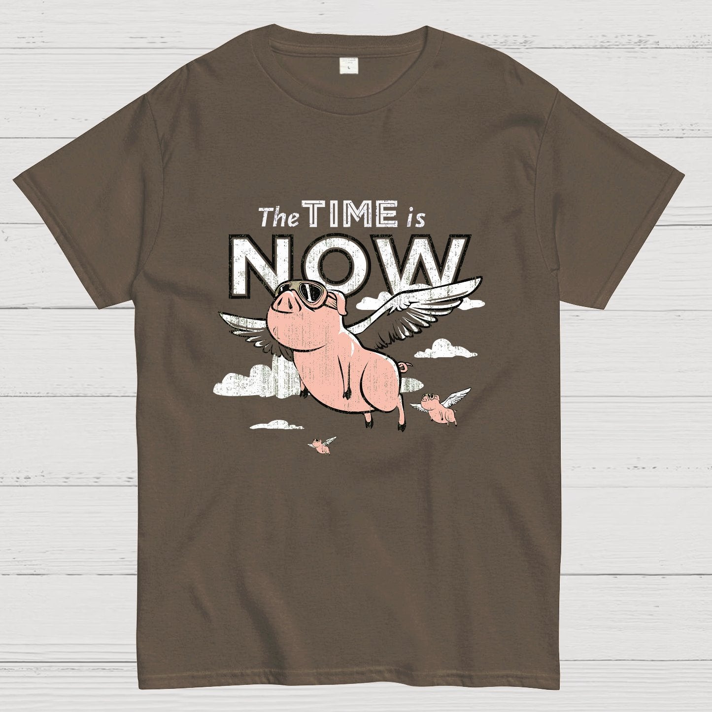 The Time Is Now Geeky T-Shirt