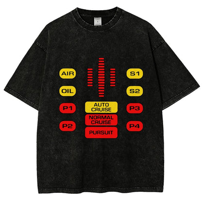 Kit Dashboard Supercar Vintage Distressed T-shirt