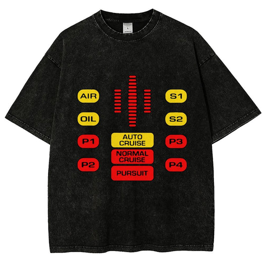 Kit Dashboard Supercar Vintage Distressed T-shirt