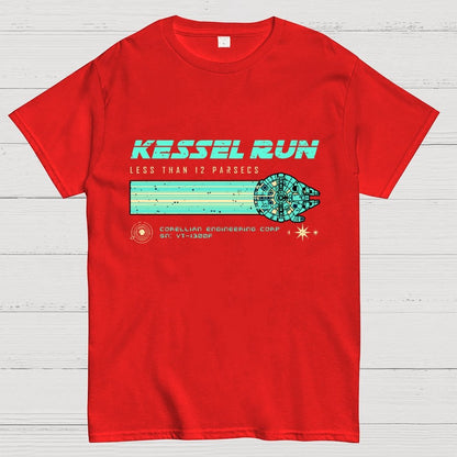 Retro Vintage Parsecs Geek T-Shirt