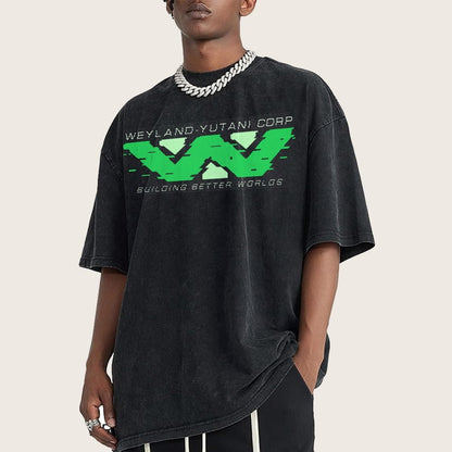 WYC Glitch Vintage Distressed T-shirt
