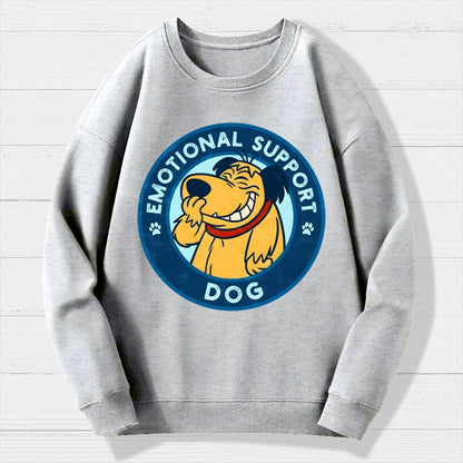 Dog Support Or Not? Geek Cotton Sweatshirt