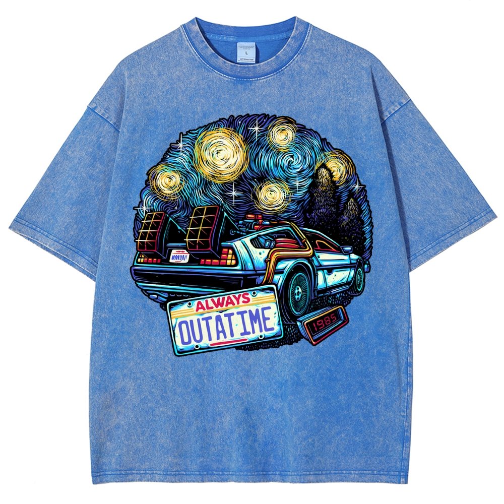 Always Outatime Vintage Distressed T-shirt