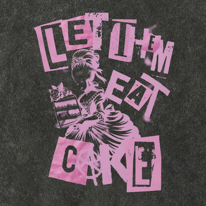 Let Them Eat Cake Vintage Distressed T-shirt
