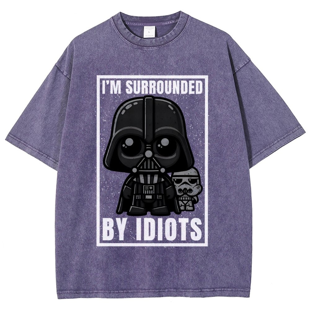 I'm surrounded by idiots Vintage Distressed T-shirt