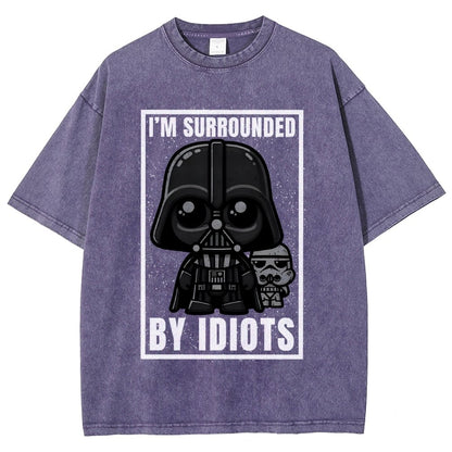 I'm surrounded by idiots Vintage Distressed T-shirt