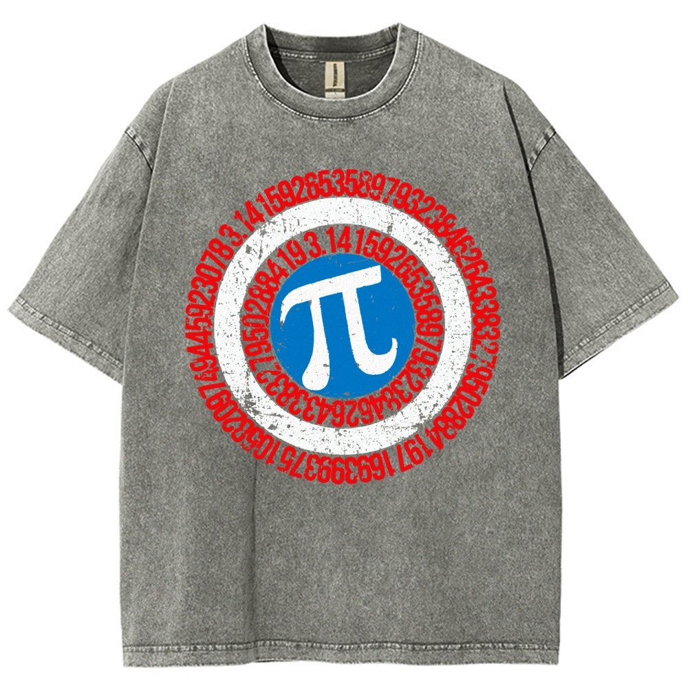 Happy Pi Day Nerd Vintage Distressed T-shirt