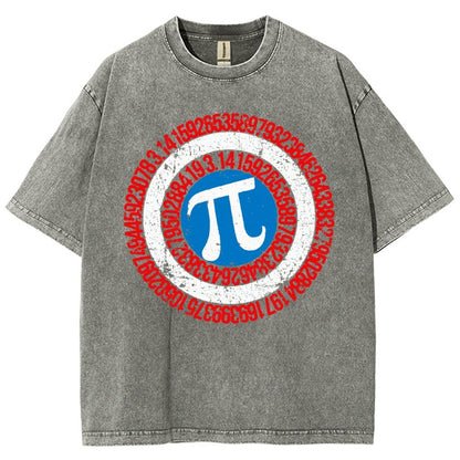 Happy Pi Day Nerd Vintage Distressed T-shirt