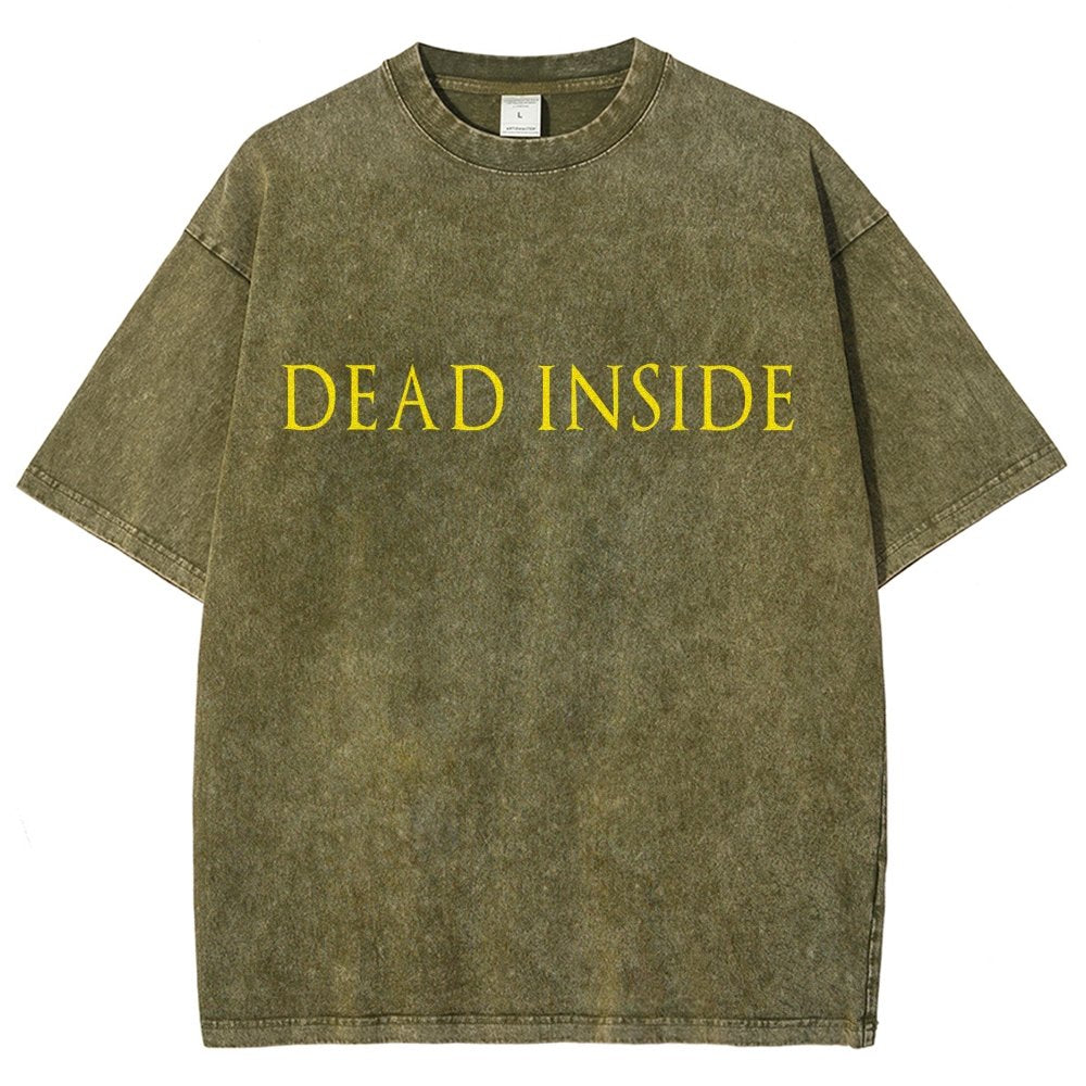 Dead Inside Vintage Distressed T-shirt