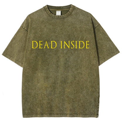 Dead Inside Vintage Distressed T-shirt