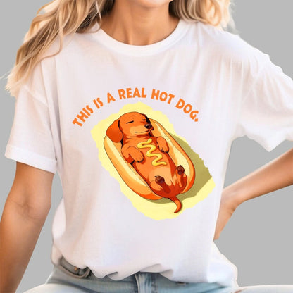 This Is A Real Hot Dog Geek T-Shirt