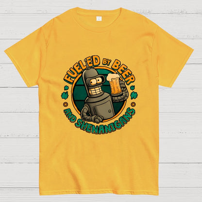 Fueled By Beer Geek T-Shirt