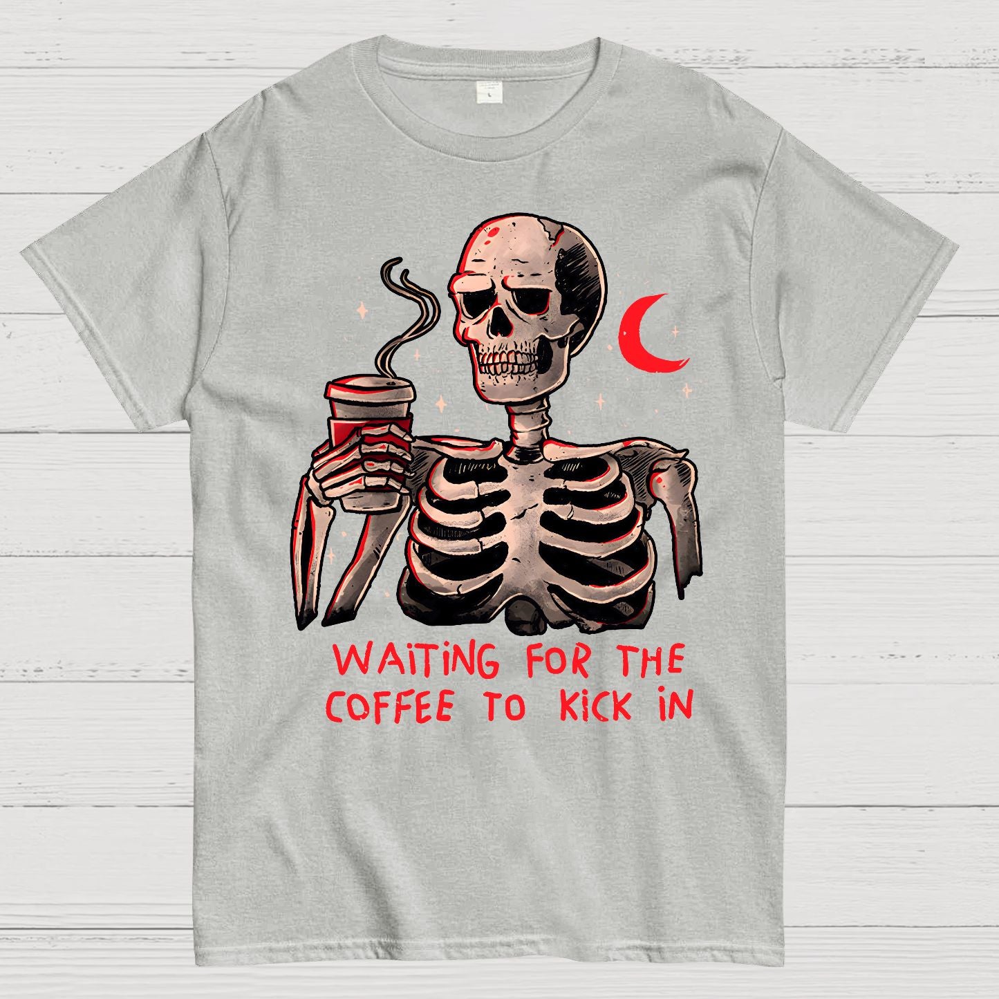 Coffee Keeps Me Alive Geek T-Shirt