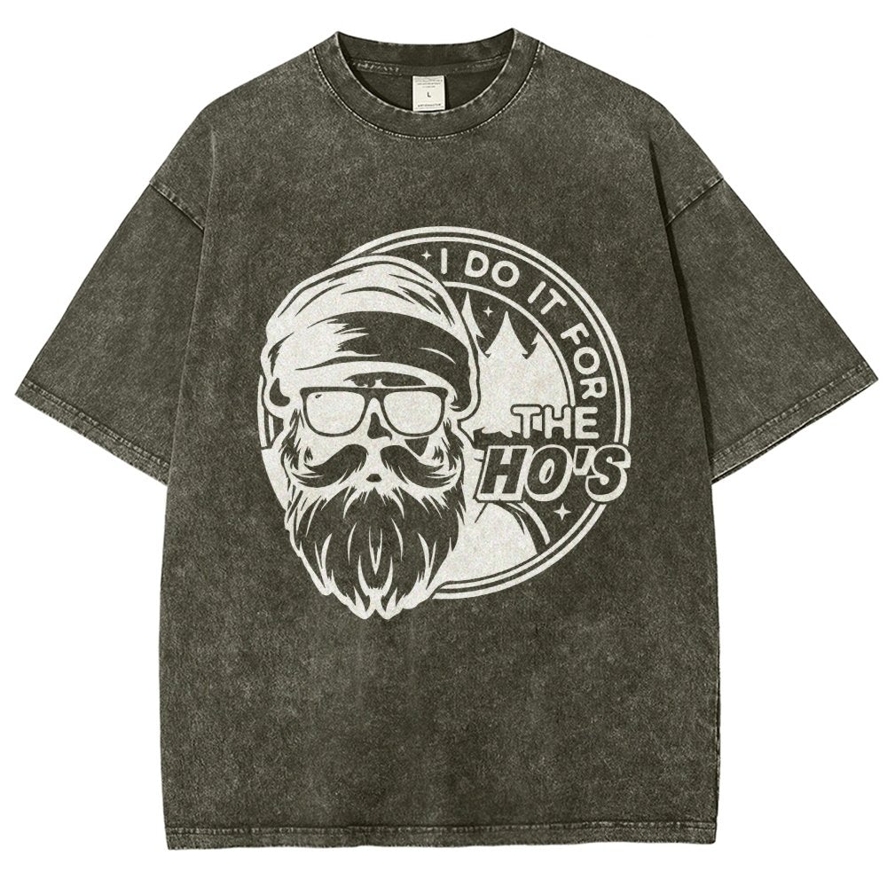 I Do It For The Ho's Vintage Distressed T-shirt