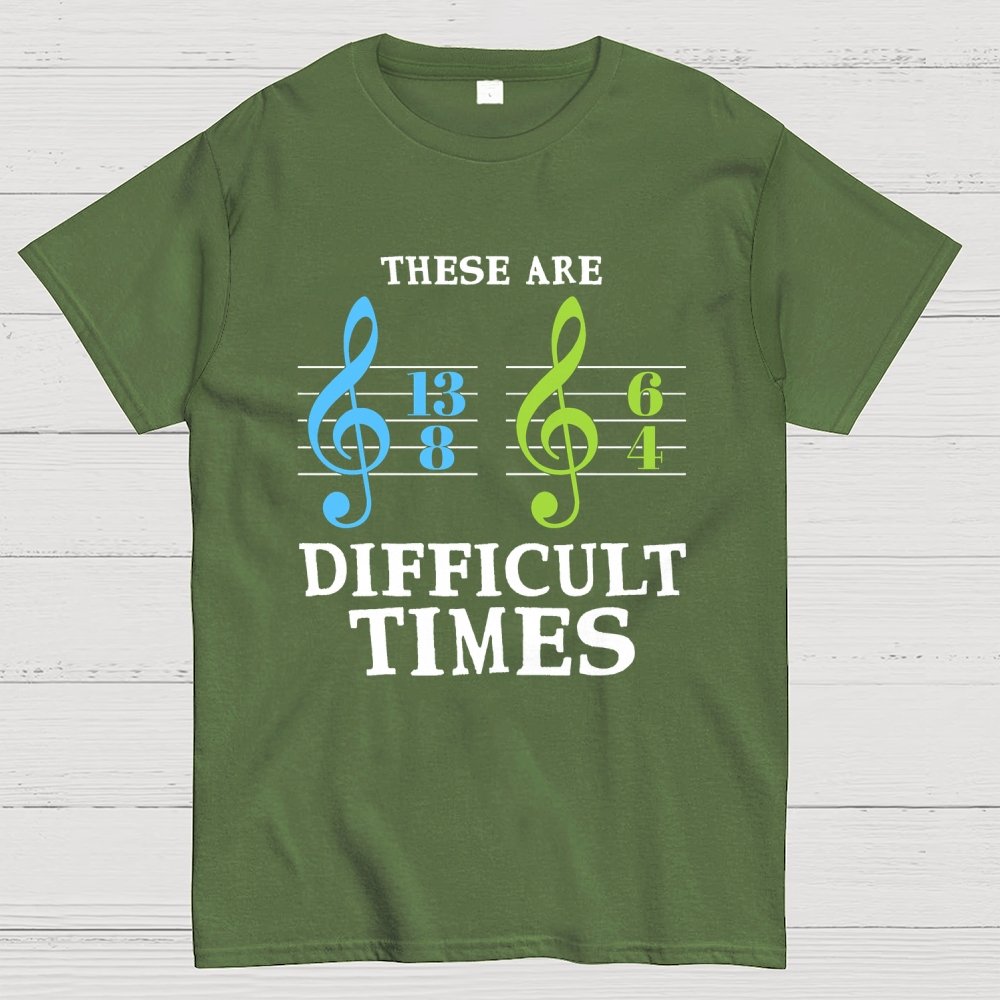 These Are Difficult Times Unisex Geek T-Shirt