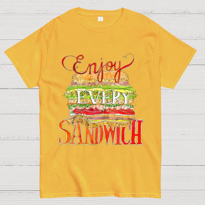 Enjoy Every Sandwich Geek T-Shirt