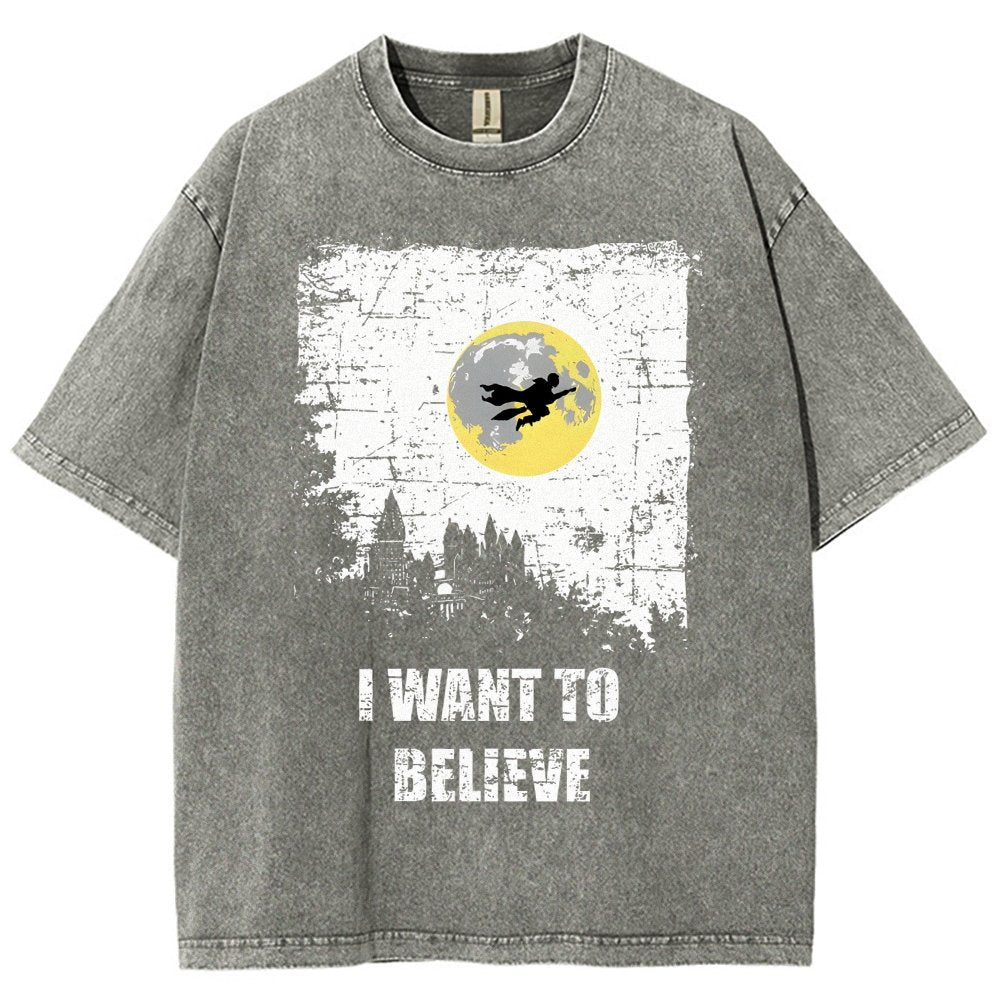 Believe Vintage Distressed T-shirt