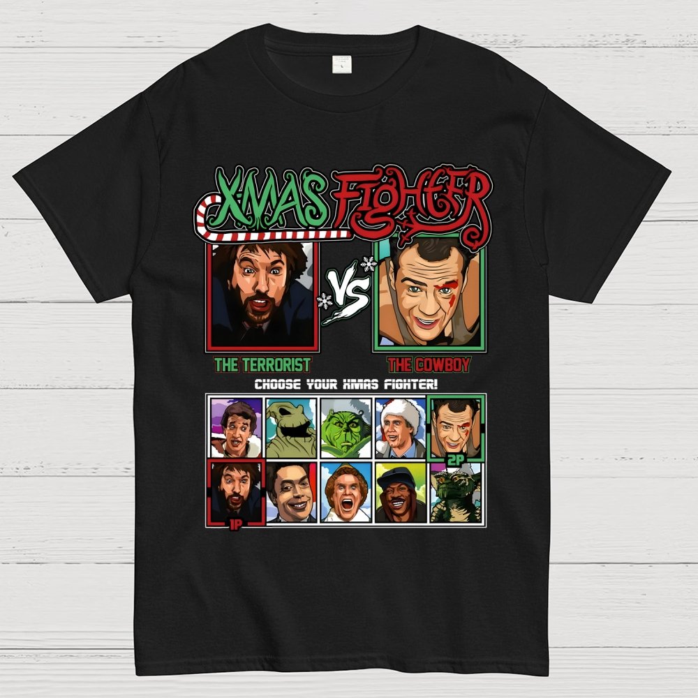 Xmas Fighter - Die Hard Geek T-Shirt