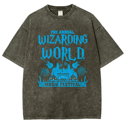 Wizards & Witches Music Festival Vintage Distressed T-shirt