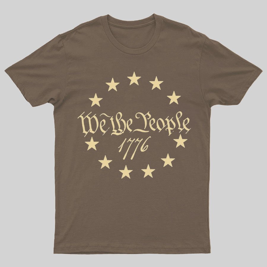 We The People 1776 Geeky T-Shirt