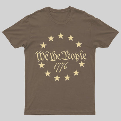 We The People 1776 Geeky T-Shirt