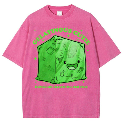 Gelatinous Cute Dungeon Vintage Distressed T-shirt