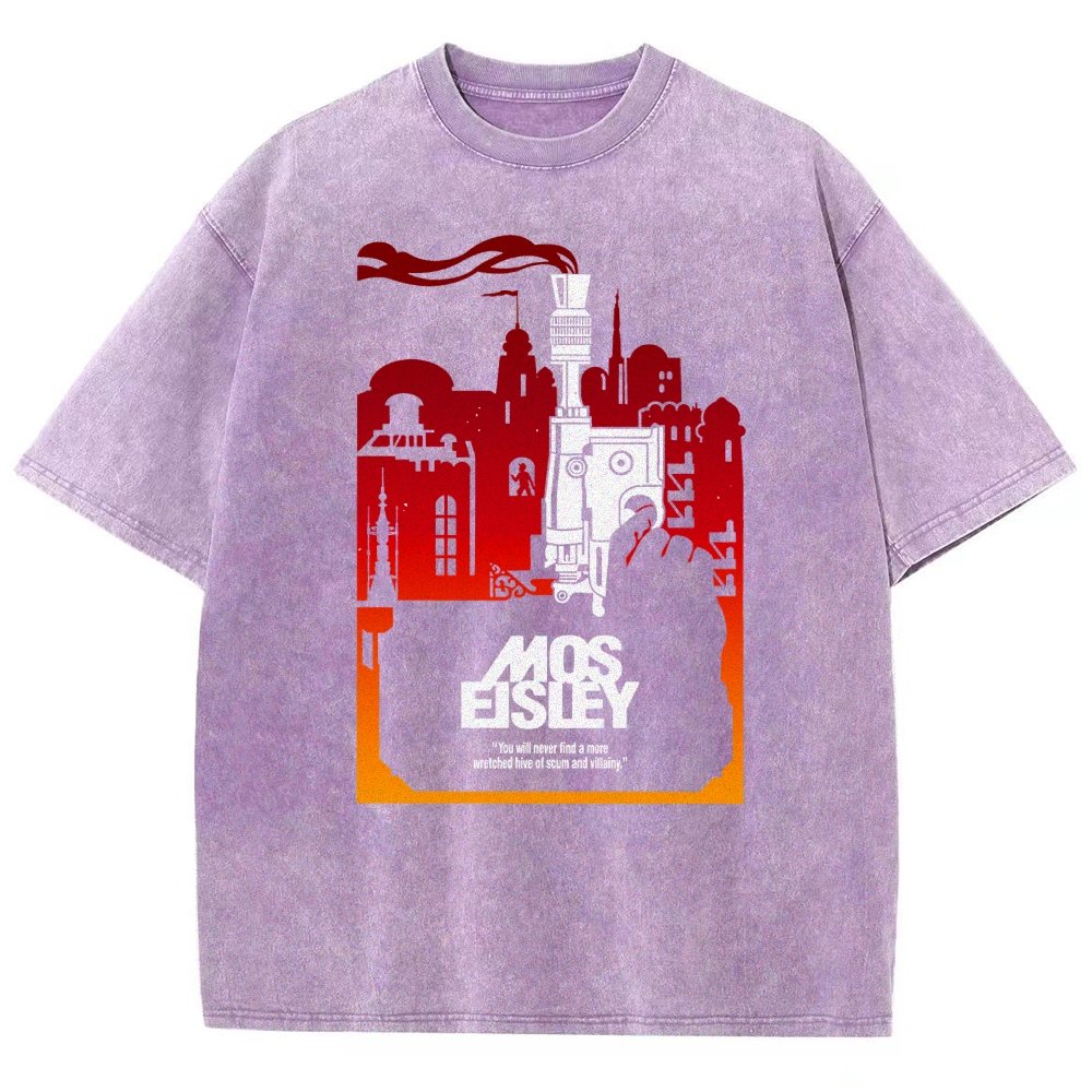 Galactic Streets Vintage Distressed T-shirt
