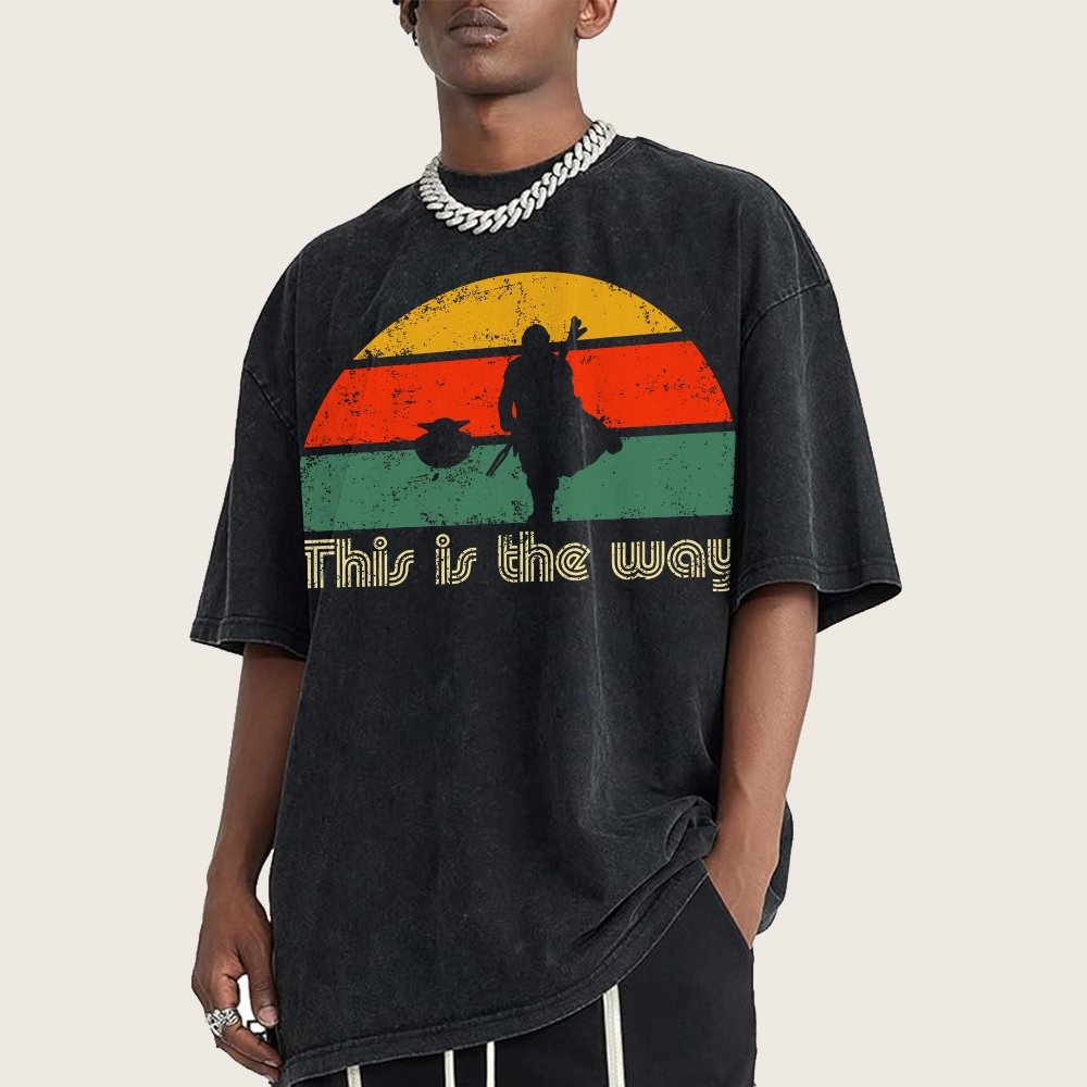 The Retro Way Vintage Distressed T-shirt