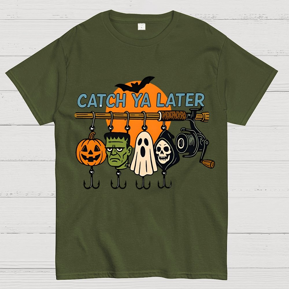 Catch Ya Later Halloween Unisex Geek T-Shirt